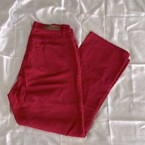 Vintage Bill Blass perfect fit jeans - Red straight leg jeans